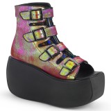 Hologramme 9 cm VIOLET-150 bottillons riccianera bout ouvert