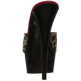 Leopard 15 cm Pleaser DELIGHT-601-6 Mules Talon Haut