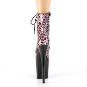 Leopard 20 cm FLAMINGO-1020LP3 bottines de pole dance