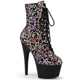 Leopard Rose 18 cm ADORE-1020LP bottines de pole dance