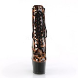 Leopard paillettes 18 cm ADORE-1020LP bottines de pole dance