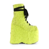 Limette Peau 18 cm SLAY-206 bottines plateforme lolita