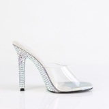 Mules Argent 11,5 cm GALA-01DML Mules  talons hauts strass