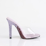 Mules Lavande 11,5 cm GALA-01DMM Mules  talons hauts strass