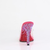 Mules Pink 11,5 cm GALA-01DMM Mules  talons hauts strass