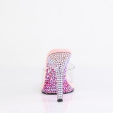 Mules Rose 11,5 cm GALA-01DMM Mules  talons hauts strass