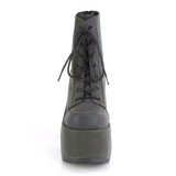 Neon 13 cm CAMEL-203 chunky bottines demonia plateforme