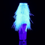 Neon 18 cm ADORE-1017MFF bottines frangees de pole dance