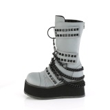 Neon 8,5 cm TRASHVILLE-138 bottes demonia - bottes plateforme unisex