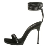 Noir 11,5 cm CHIC-40 fabulicious sandales talon aiguille