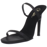 Noir 11,5 cm Fabulicious GALA-02 Mules Talons Hauts