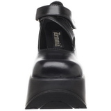 Noir 13,5 cm DYNAMITE-03 chaussures lolita gothique talons compensées