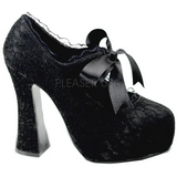 Noir 13 cm DEMON-11 chaussures lolita gothique
