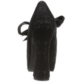 Noir 13 cm DEMON-11 chaussures lolita gothique