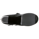 Noir 14 cm DemoniaCult TORMENT-600 chaussures plateforme gothique