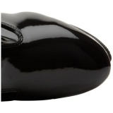 Noir 15 cm KISS-3010 Cuissardes Bottes Plateforme