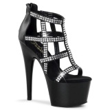 Noir 18 cm ADORE-798 Chaussures pour femmes a talon