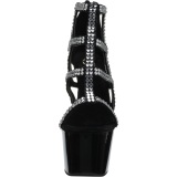 Noir 18 cm ADORE-798 Chaussures pour femmes a talon