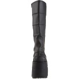 Noir 18 cm STACK-301 bottes demonia - bottes de cyberpunk unisex