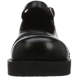 Noir 5 cm CRUX-07 chaussures lolita gothique