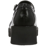 Noir 5 cm CRUX-07 chaussures lolita gothique