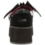 Noir 6 cm DEMONIA SPRITE-09 chaussures plateforme gothique