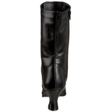 Noir 7 cm VICTORIAN-120 Bottines  Lacets Talons Hauts Femmes