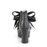 Noir 9,5 cm DEMONIA GOTHIKA-53 chaussures plateforme gothique