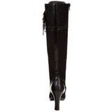 Noir 9,5 cm GLAM-240 bottes pour femmes a talon