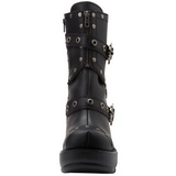 Noir 9 cm SINISTER-201 bottines lolita gothique semelles paisses