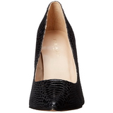 Noir Cuir 10 cm CLASSIQUE-20SP Escarpins Talon Aiguille Femmes