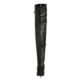 Noir Cuir 13 cm LEGEND-8899 bottes cuissardes hommes