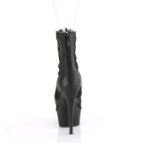 Noir Filet 15 cm Pleaser Plateforme Bottines