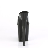Noir Jelly-Like 20 cm FLAMINGO-801N mules talons hauts de pole dance