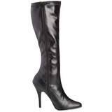 Noir Mat 13 cm SEDUCE-2000 Bottes Femmes pour Hommes