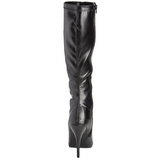 Noir Mat 13 cm SEDUCE-2000 Bottes Femmes pour Hommes