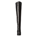 Noir Mat 13 cm SEDUCE-3010 bottes overknee femme