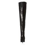 Noir Mat 13 cm SEDUCE-3010 bottes overknee femme