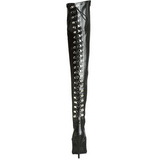 Noir Mat 13 cm SEDUCE-3063 bottes overknee femme