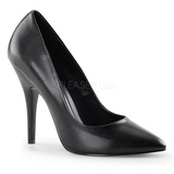 Noir Mat 13 cm SEDUCE-420 Escarpins Talons Aiguilles Hommes