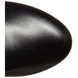 Noir Mat 15,5 cm DELIGHT-2023 Plateforme Bottes Femmes