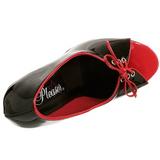 Noir Rouge 12,5 cm SEDUCE-216 Chaussures pour femmes a talon