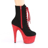 Noir Rouge 18 cm ADORE-1020FSTT exotic bottines de pole dance