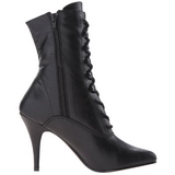 Noir Similicuir 10,5 cm VANITY-1020 Bottines Talons Hauts Femmes