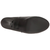 Noir Similicuir 11,5 cm PINUP-01 grande taille escarpins femmes