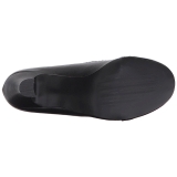 Noir Similicuir 7,5 cm JENNA-06 grande taille escarpins femmes