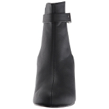 Noir Similicuir 7,5 cm KIMBERLY-102 grande taille bottines femmes