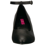 Noir Similicuir 8 cm DIVINE-431W Escarpins Talons Hauts Hommes