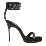 Noir Strass 12 cm CHIC-40 Chaussures Stilettos Hauts Talons