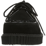 Noir Suede 2,5 cm CREEPER-602S Chaussures Creepers Hommes